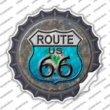 Oklahoma Route 66 Novelty Bottle Cap Sticker Decal