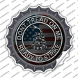 Dont Tread On Me Novelty Bottle Cap Sticker Decal