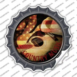 Country Music Novelty Bottle Cap Sticker Decal