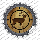 Deer Hunter Novelty Bottle Cap Sticker Decal