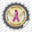 Ribbon Of Hope Novelty Bottle Cap Sticker Decal