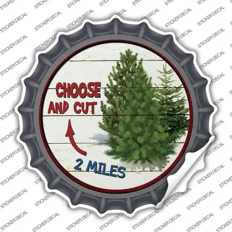 Choose And Cut Novelty Bottle Cap Sticker Decal