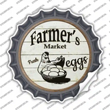 Farmers Market Eggs Novelty Bottle Cap Sticker Decal