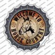 Horse Country Novelty Bottle Cap Sticker Decal