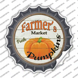 Farmers Market Pumpkins Novelty Bottle Cap Sticker Decal