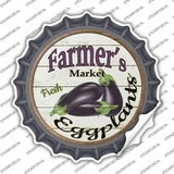 Farmers Market Eggplants Novelty Bottle Cap Sticker Decal