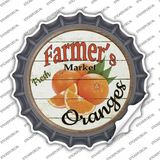 Farmers Market Oranges Novelty Bottle Cap Sticker Decal