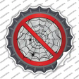 No Web Novelty Bottle Cap Sticker Decal