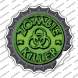 Zombie Killer Novelty Bottle Cap Sticker Decal