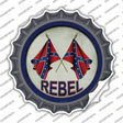 Rebel Novelty Bottle Cap Sticker Decal