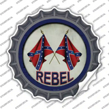 Rebel Novelty Bottle Cap Sticker Decal
