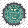 Welcome Home Novelty Bottle Cap Sticker Decal