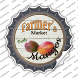 Farmers Market Mangos Novelty Bottle Cap Sticker Decal