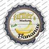 Farmers Market Bananas Novelty Bottle Cap Sticker Decal