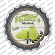 Farmers Market Pears Novelty Bottle Cap Sticker Decal