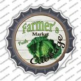 Farmers Market Cabbage Novelty Bottle Cap Sticker Decal