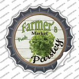 Farmers Market Parsley Novelty Bottle Cap Sticker Decal