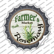 Farmers Market Rosemary Novelty Bottle Cap Sticker Decal