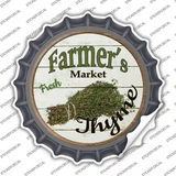 Farmers Market Thyme Novelty Bottle Cap Sticker Decal