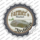 Farmers Market Tortillas Novelty Bottle Cap Sticker Decal