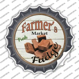 Farmers Market Fudge Novelty Bottle Cap Sticker Decal