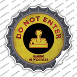 Do Not Enter Atari Novelty Bottle Cap Sticker Decal