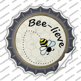 Bee-Lieve Novelty Bottle Cap Sticker Decal