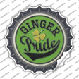 Ginger Pride Novelty Bottle Cap Sticker Decal