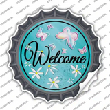 Welcome Novelty Bottle Cap Sticker Decal