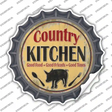 Country Kitchen Novelty Bottle Cap Sticker Decal
