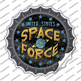 US Space Force Novelty Bottle Cap Sticker Decal