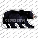 Cades Cove Novelty Bear Sticker Decal Small