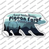 Pigeon Forge Scenic Novelty Bear Sticker Decal Small