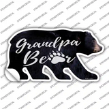 Grandpa Paw Novelty Bear Sticker Decal Small