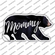 Mommy Novelty Bear Sticker Decal Small