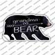 Grandma Arrow Novelty Bear Sticker Decal Small