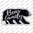 Bear Family Novelty Bear Sticker Decal Small