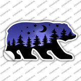 Midnight Wanderer Novelty Bear Sticker Decal BR-071s