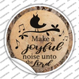 Joyful Noise Novelty Circle Sticker Decal