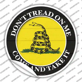 Come And Take It Gadsden Novelty Circle Sticker Decal