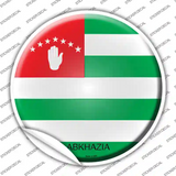 Abkhazia Country Novelty Circle Sticker Decal