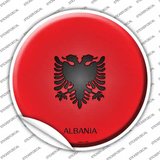 Albania Country Novelty Circle Sticker Decal