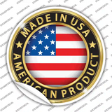American Product Novelty Circle Sticker Decal