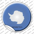 Antarctica Country Novelty Circle Sticker Decal