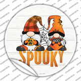 Spooky Gnomes Novelty Circle Sticker Decal
