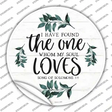 The One Novelty Circle Sticker Decal