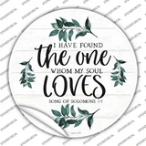 The One Novelty Circle Sticker Decal