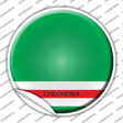 Chechenia Country Novelty Circle Sticker Decal