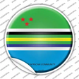 East African Community Country Novelty Circle Sticker Decal