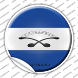Gazan Kula Country Novelty Circle Sticker Decal